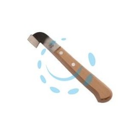 COLTELLO DA INNESTO LAMA A "V" DB 207 L - cm.10,5 chiuso (cm.16,4 aperto)