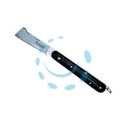 COLTELLO INNESTO IN ACCIAIO TEMPRATO CM.17 LINEA GARDEN 