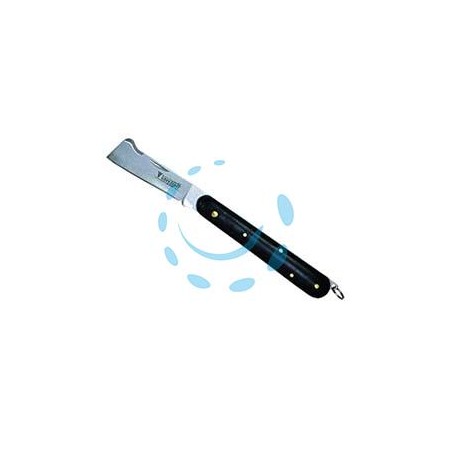 COLTELLO INNESTO IN ACCIAIO TEMPRATO CM.17 LINEA GARDEN 