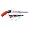 SEGACCIO PER POTARE DI PRECISIONE CON FODERO - lama dritta mm.240 (GSM-240-MH) manico blu