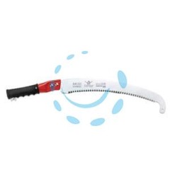 SEGACCIO TUBOLARE PER POTARE LAMA CURVA CON GANCIO - lama mm.350 (CH-350-LH) 