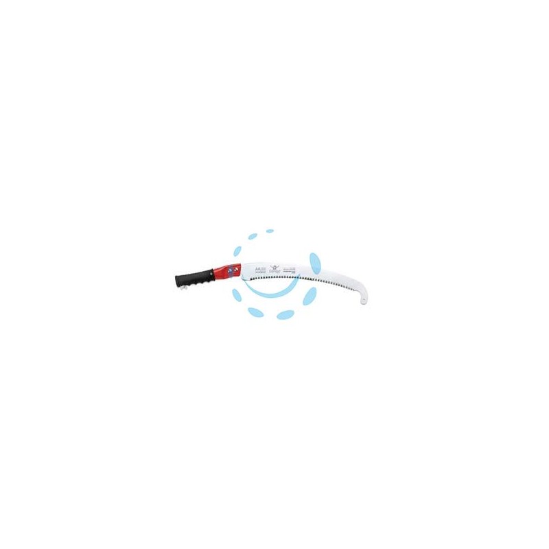 SEGACCIO TUBOLARE PER POTARE LAMA CURVA CON GANCIO - lama mm.350 (CH-350-LH) 