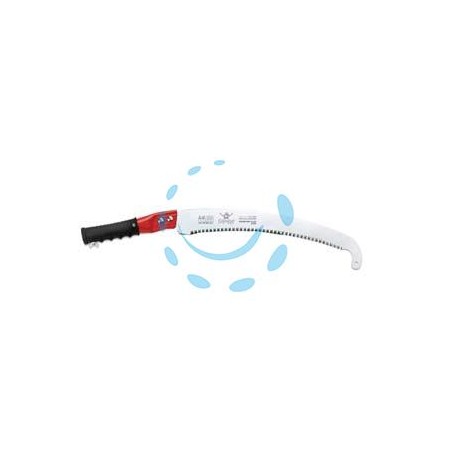 SEGACCIO TUBOLARE PER POTARE LAMA CURVA CON GANCIO - lama mm.350 (CH-350-LH) 