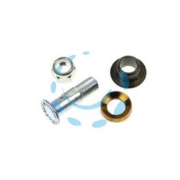 BULLONE CENTRALE + DADO + RONDELLA PER FORBICI R142P - (R142P)