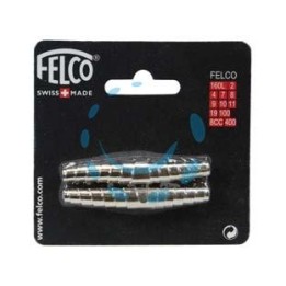 FELCO KIT 2 MOLLE A BOVOLO DI RICAMBIO PER FOBICI - per FELCO 2-4-7-8-9-10-11-160L (art.2/91)