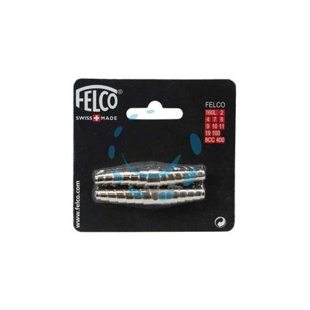 FELCO KIT 2 MOLLE A BOVOLO DI RICAMBIO PER FOBICI - per FELCO 5-13 (art.5/91)