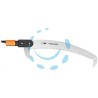 SEGACCIO CURVO SVETTATOIO QUIKFIT - lunghezza mm.560 (136527)