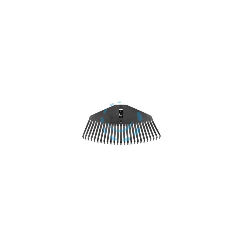 TESTA IN PLASTICA PER SCOPE PER FOGLIE SOLID M - lunghezza mm.212 - larghezza mm.415 (135024)