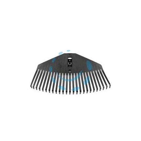 TESTA IN PLASTICA PER SCOPE PER FOGLIE SOLID M - lunghezza mm.212 - larghezza mm.415 (135024)