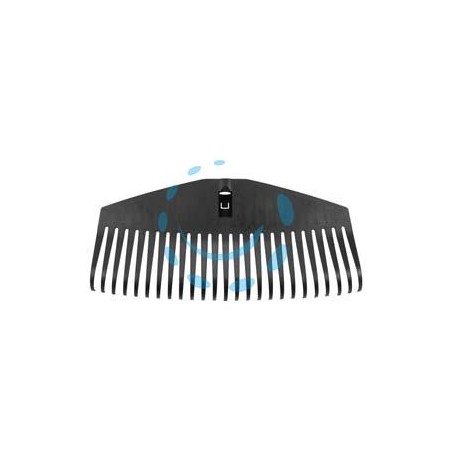 TESTA IN PLASTICA PER SCOPE PER FOGLIE SOLID L - lunghezza mm.228 - larghezza mm.520 (135014)