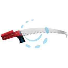 SEGACCIO PER POTATURA TURBO CON MANICO A TUBO LAMA CURVA - lunghezza lama mm.350 - dente mm.5,5 - 34148