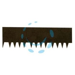 LAME IN ACCIAIO TEMPRATO A IMPULSI PER SEGONCINO DENTI CONTINUI CM.53 - cm.53 21"