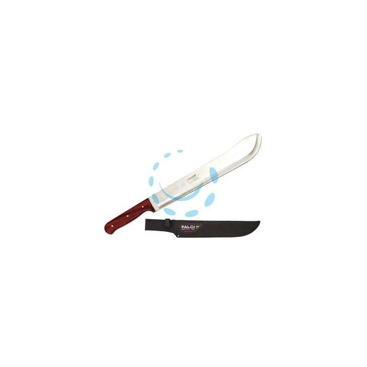 MACHETE LUCIDO LAMINATO A CALDO CON FODERO - lama cm.36 