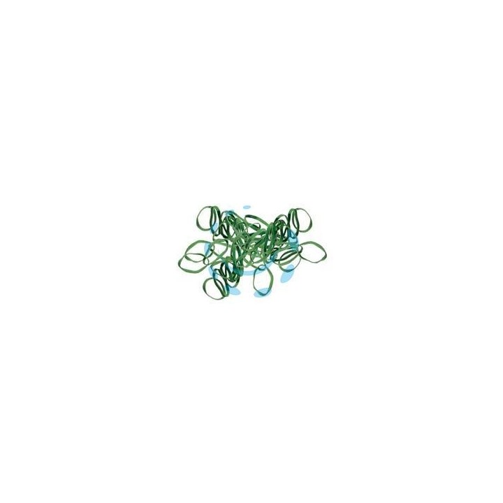 ELASTICI GOMMA VERDE - ø mm.30 spessore mm.1,6x1,5