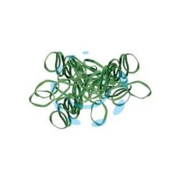 ELASTICI GOMMA VERDE - ø mm.75 spessore mm.1,6x1,5