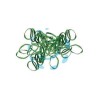 ELASTICI GOMMA VERDE - ø mm.30 spessore mm.3x1,5
