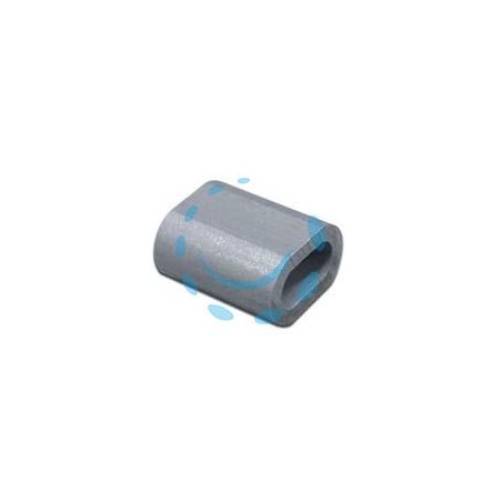 MORSETTO ALLUMINO MM.4 PER NYOFIL - mm.4