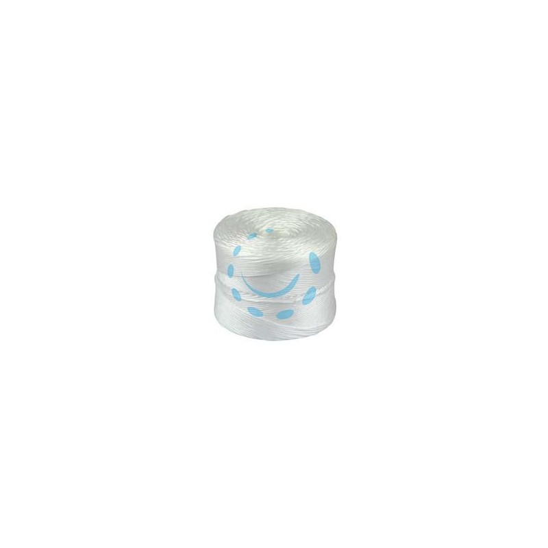 SPAGO BIANCO POLIPROPILENE STABILIZZATO - T500 ø mm.2,5 - circa mt.450 al kg.