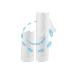 TELO TESSUTO TNT IN ROTOLI BIANCO GR.17 - cm.320h. rotolo da mt.250 piegato a metà