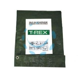 TELO OCCHIELLATO BORDATO CON ANGOLI RINFORZATI 200 GR. PESANTE - mt.2x3 - gr.200 al mq. - colore verde/blu