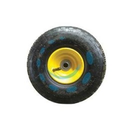 RUOTA PER CARRELLO CRUK FORO 16 CERCHIO METALLO - ø mm.250x80 foro mm.16