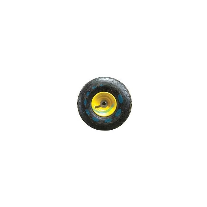 RUOTA PER CARRELLO CRUK FORO 16 CERCHIO METALLO - ø mm.250x80 foro mm.16