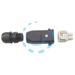 CONNETTORE MASCHIO DI RICAMBIO PER BACCHIATORE TWIST 