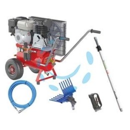 MOTOCOMPRESSORE IN KIT ENERCOMP 55/24 GP K CARRELLATO 