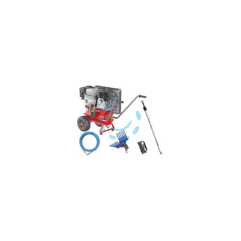 MOTOCOMPRESSORE IN KIT ENERCOMP 55/24 GP K CARRELLATO 