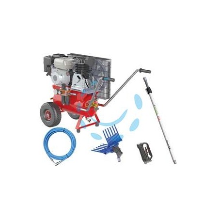 MOTOCOMPRESSORE IN KIT ENERCOMP 55/24 GP K CARRELLATO 