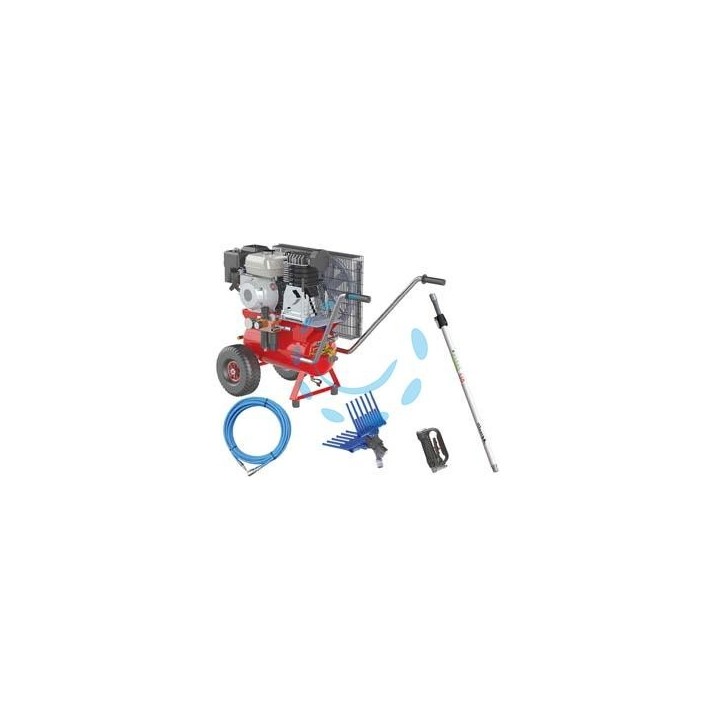 MOTOCOMPRESSORE IN KIT ENERCOMP 55/24 GP K CARRELLATO 