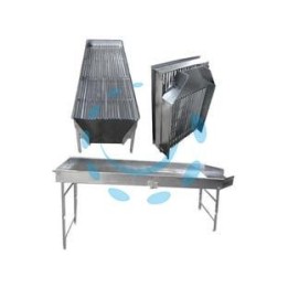 DEFOGLIATORE MANUALE PER OLIVE - chiuso cm.100x60x30 - montato cm.191x60x97h.