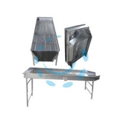 DEFOGLIATORE MANUALE PER OLIVE - chiuso cm.100x60x30 - montato cm.191x60x97h.