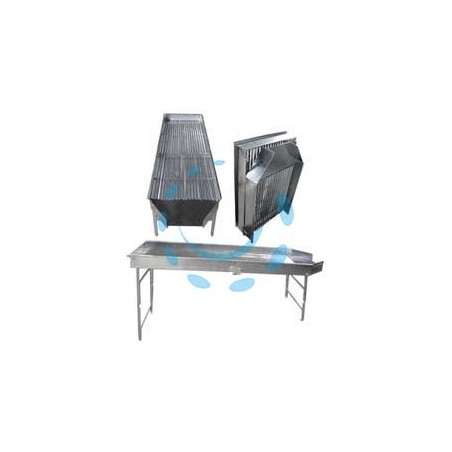 DEFOGLIATORE MANUALE PER OLIVE - chiuso cm.100x60x30 - montato cm.191x60x97h.