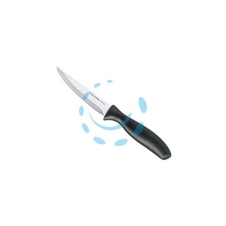COLTELLO MULTIUSO MANICO ERGONOMICO PLASTICA LAMA LISCIA SONIC - cm.8