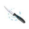 COLTELLO MULTIUSO MANICO ERGONOMICO PLASTICA LAMA LISCIA SONIC - cm.8