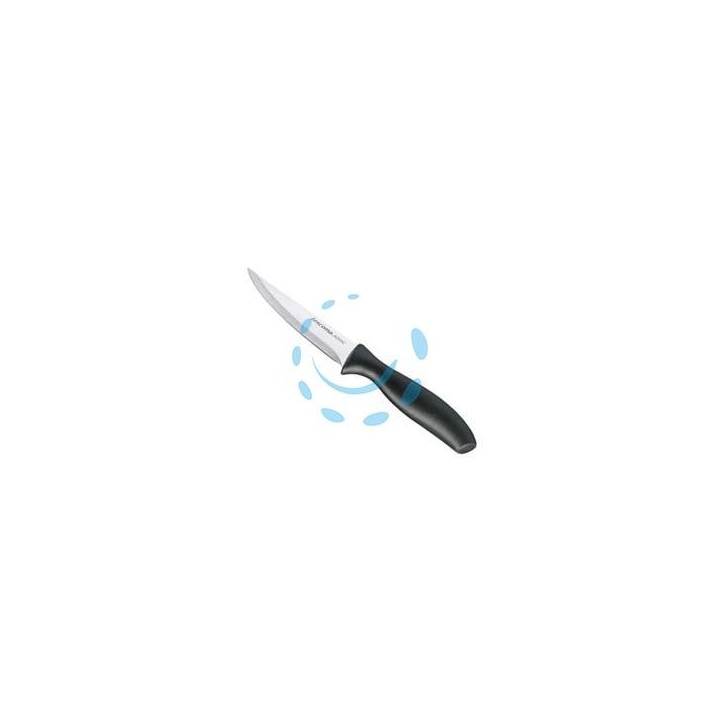 COLTELLO MULTIUSO MANICO ERGONOMICO PLASTICA LAMA LISCIA SONIC - cm.12