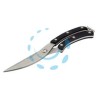 TRINCIAPOLLO IN ACCIAIO INOX CON MANICO IN BACHELITE - cm.25
