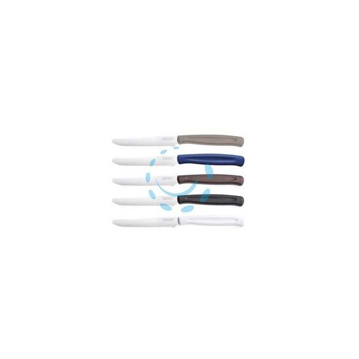 COLTELLO DINAMIK DA TAVOLA LAMA DENTATA - marrone, lunghezza lama cm.11 (1023397)