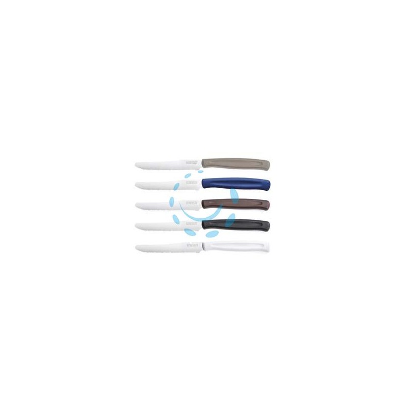 COLTELLO DINAMIK DA TAVOLA LAMA DENTATA - bianco, lunghezza lama cm.11 (1023401)