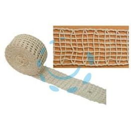 RETE ELASTICA POLIESTERE CRISTAL NET PER ARROSTI - ø mm.110 maglia a 16 quadri