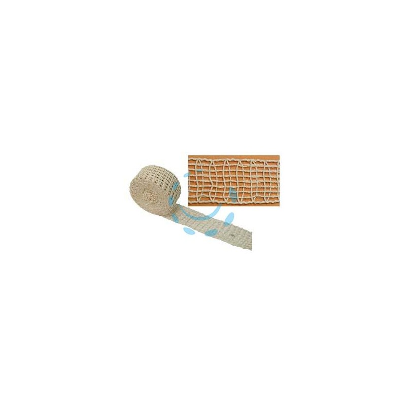 RETE ELASTICA POLIESTERE CRISTAL NET PER ARROSTI - ø mm.140 maglia a 20 quadri