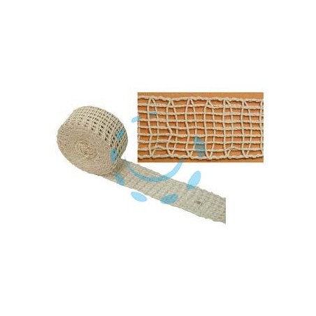 RETE ELASTICA POLIESTERE CRISTAL NET PER ARROSTI - ø mm.150 maglia a 22 quadri