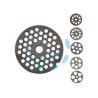 PIASTRE IN ACCIAIO AL CARBONIO PER TRITACARNE ELETTRICI - n°22 foro mm.8