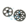 PIASTRE IN ACCIAIO TEMPRATO PER TRITACARNE ELETTRICI - n°22 foro mm.8
