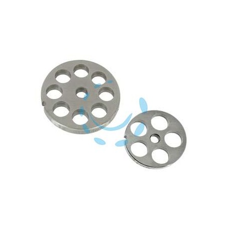 PIASTRE IN ACCIAIO INOX PER TRITACARNE ELETTRICI - n°22 foro mm.20
