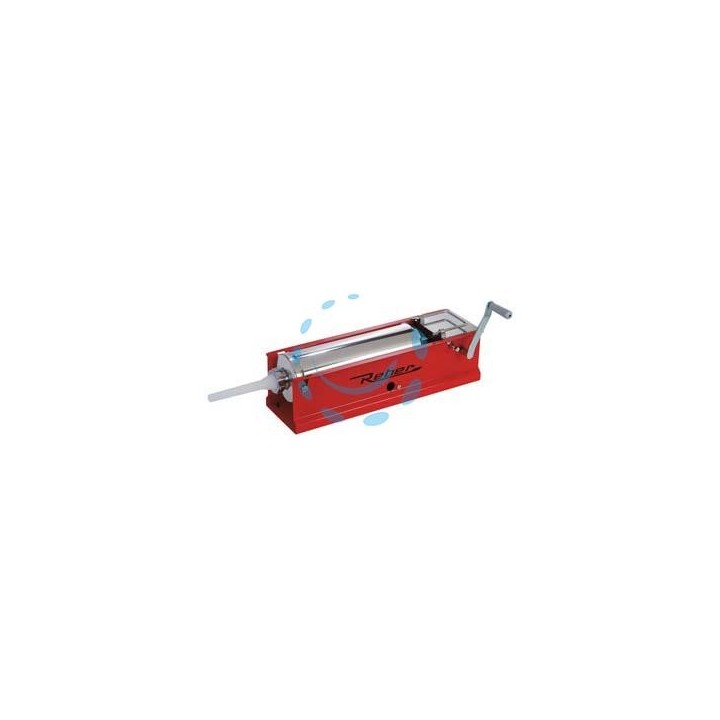 INSACCATRICE CON CILINDRO INOX A 2 VELOCITA' - capacità lt.3 - cm.65x33x20 (8956N) 
