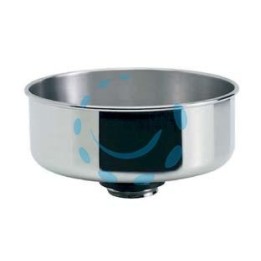 IMBUTO INOX PER PASSAPOMODORO - n°3 (art.5100N)