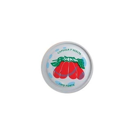 TAPPO PER VASO TWIST-OFF CON POMODORO - ø mm.82