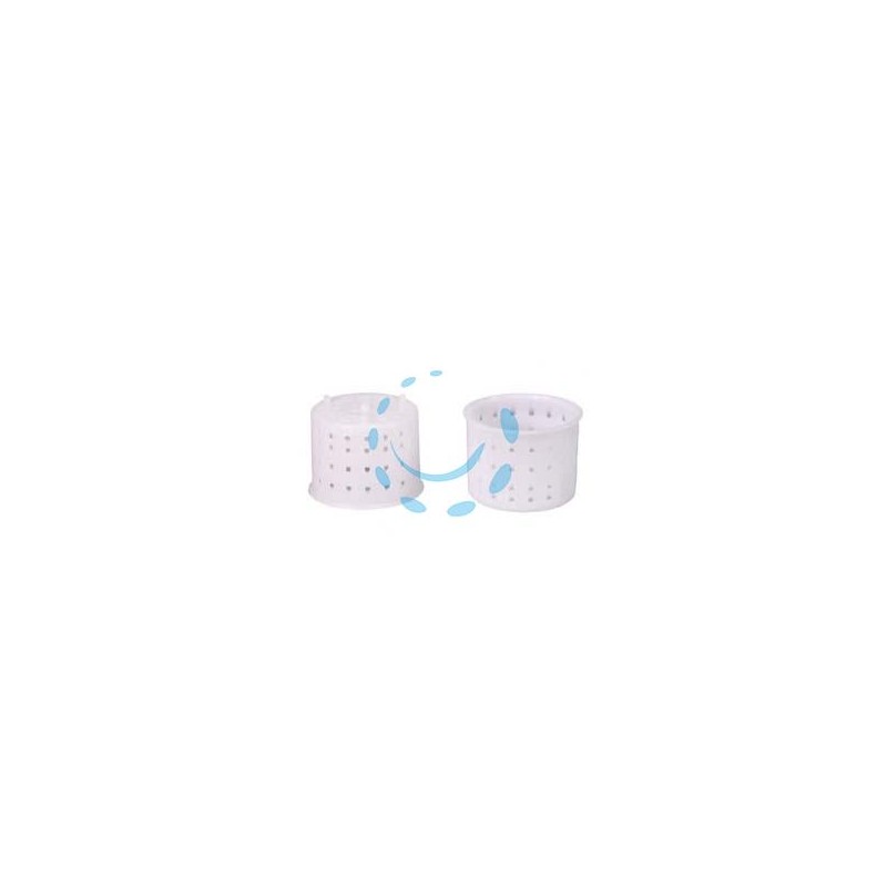 FORMA MONODOSE PER FORMAGGIO CACIOTTA GR.80 - ø superiore cm.5,7 - ø inferiore cm.5,3x4,6h.